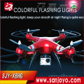 Mais novo Syma X8HG Cardan Em Tempo Real Headless Quadcopter Profissional Drone com HD Câmera Automática de Pressão de Ar conjunto de altura